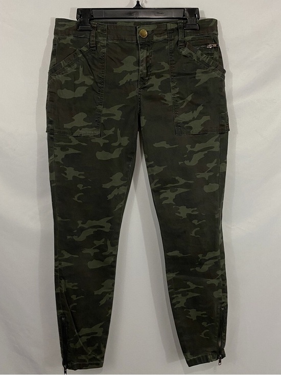 Kut from the Kloth Denim - Kut from the Kloth Women's Camouflage Skinny Utility Jeans - Olive